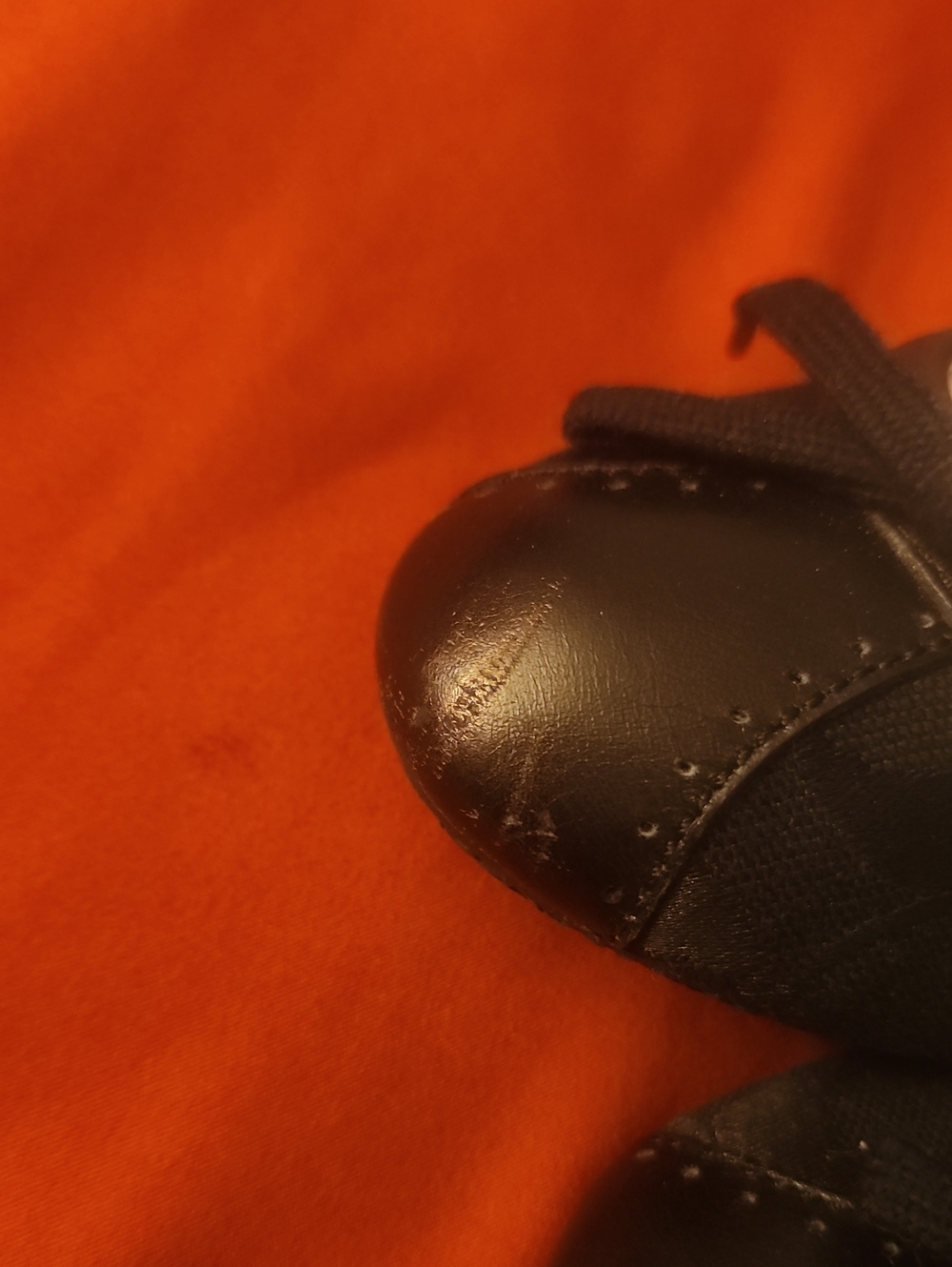 Coach Black Jana Women’s Lace-Up Flats 6.5 M